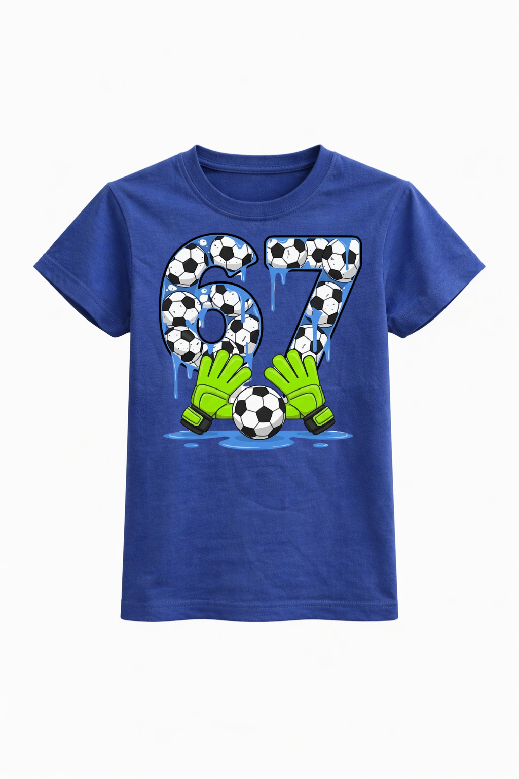 Goalkeeper 7th Birthday Soccer Tee