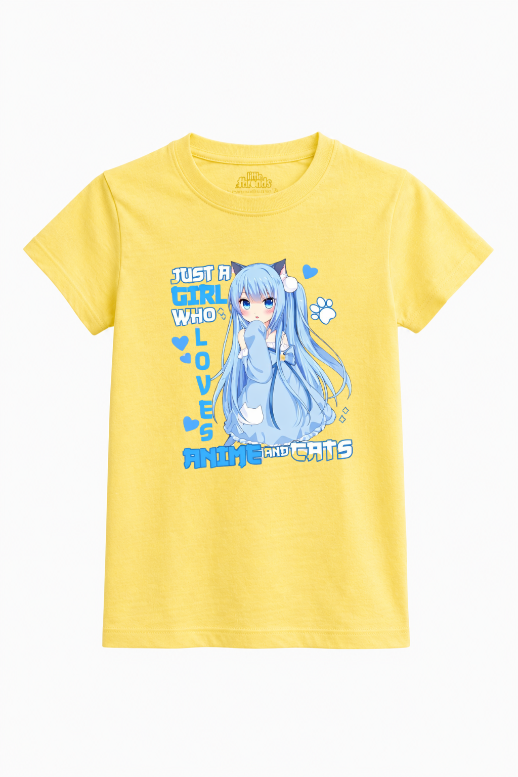 Anime Cat Lover Tee