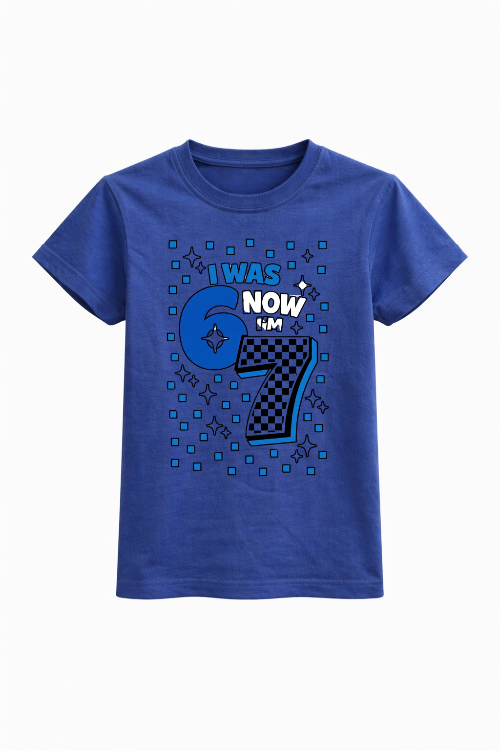 I Was 6 Now I’m 7 Classic Birthday Tee