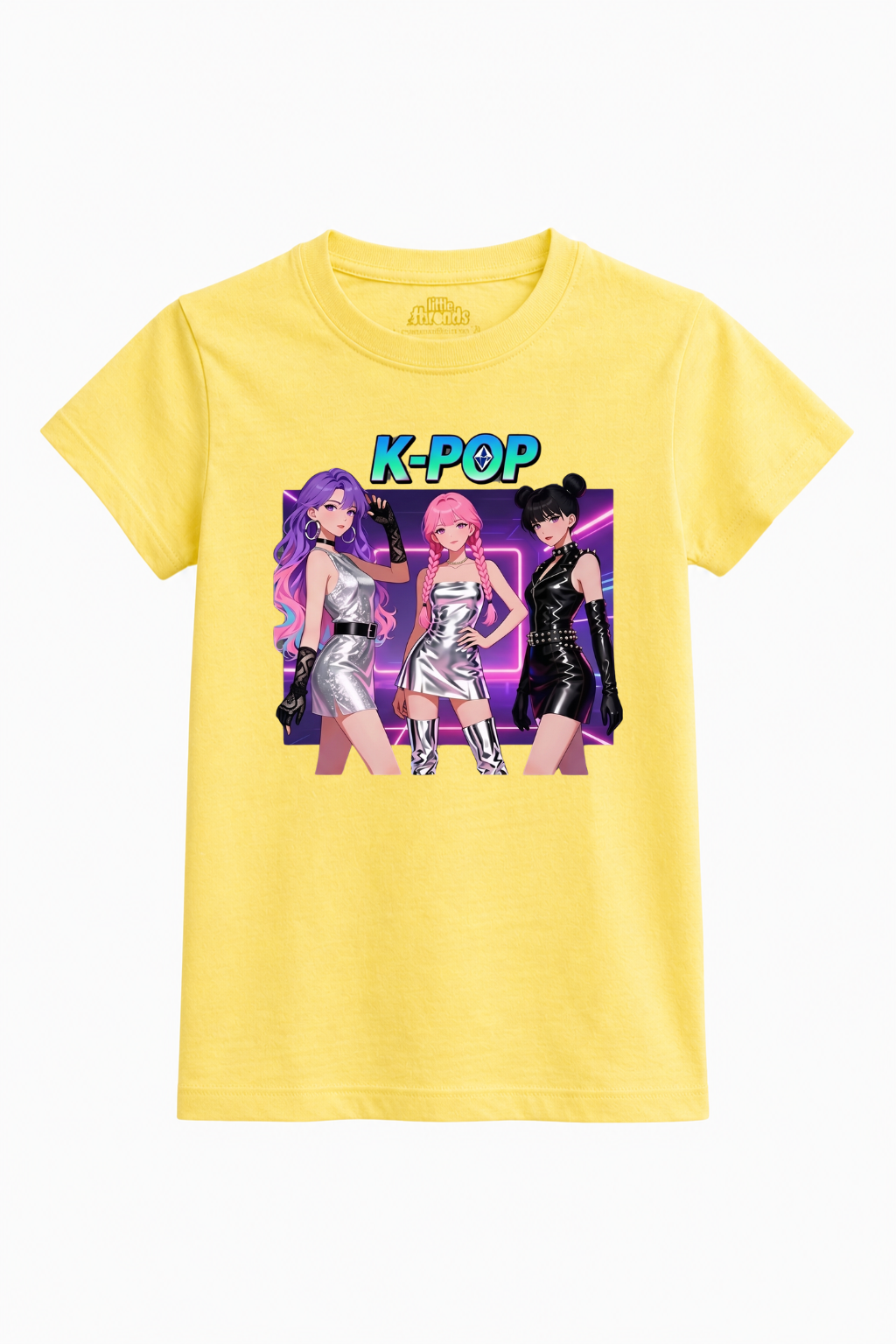 K-Pop Neon Queens Tee