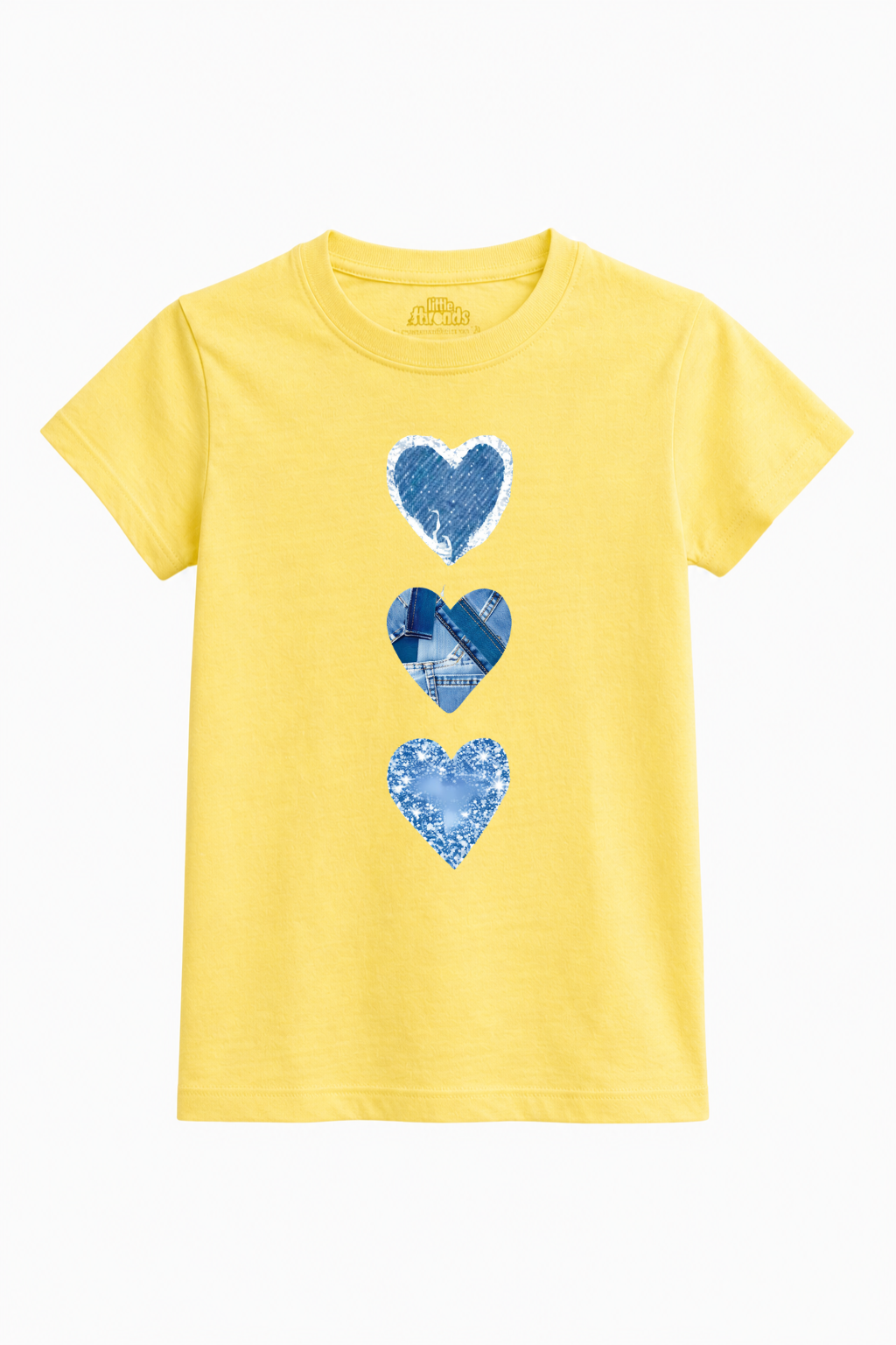 Denim Hearts Tee