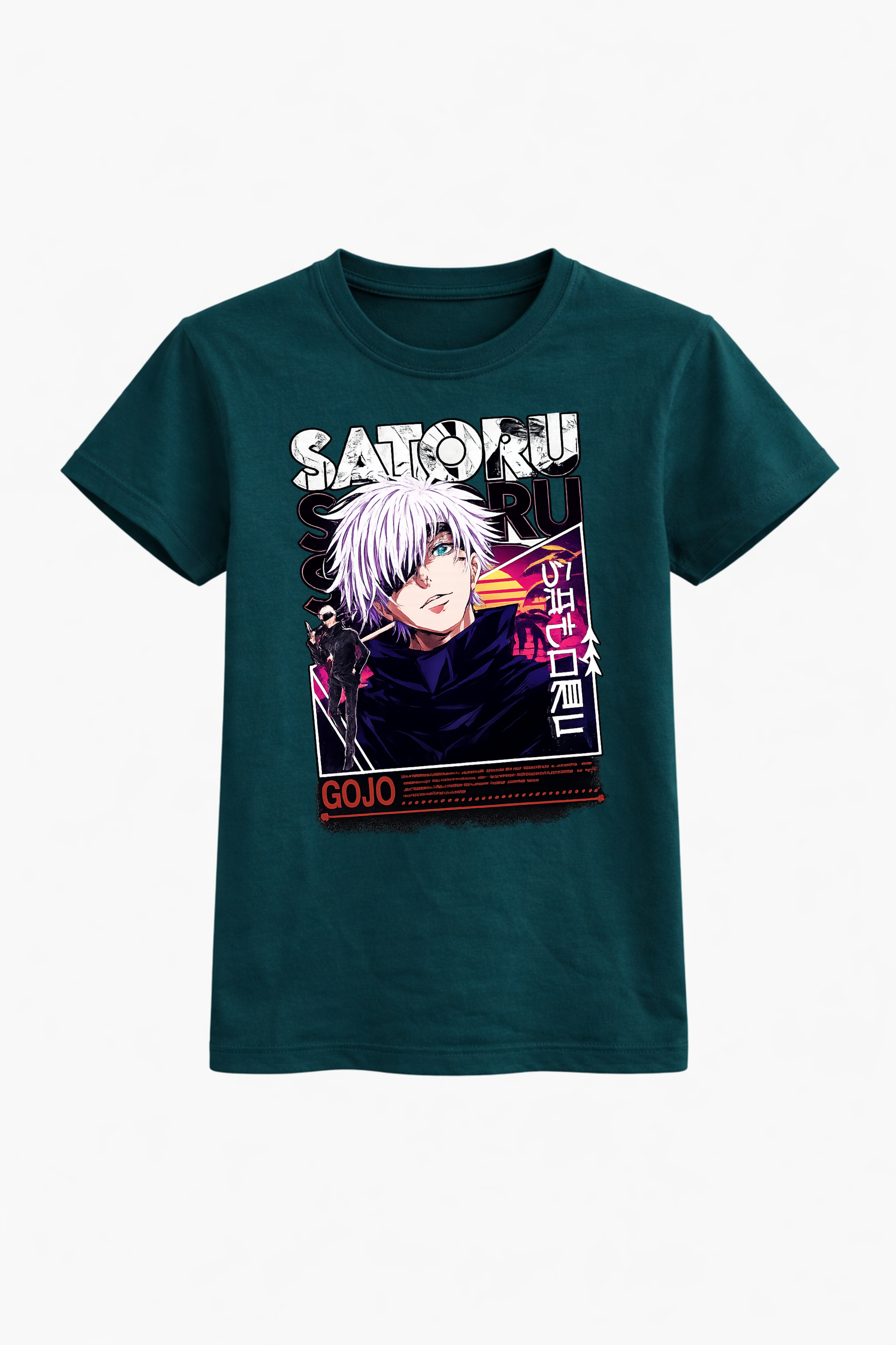 Gojo Saturo Neon Tee