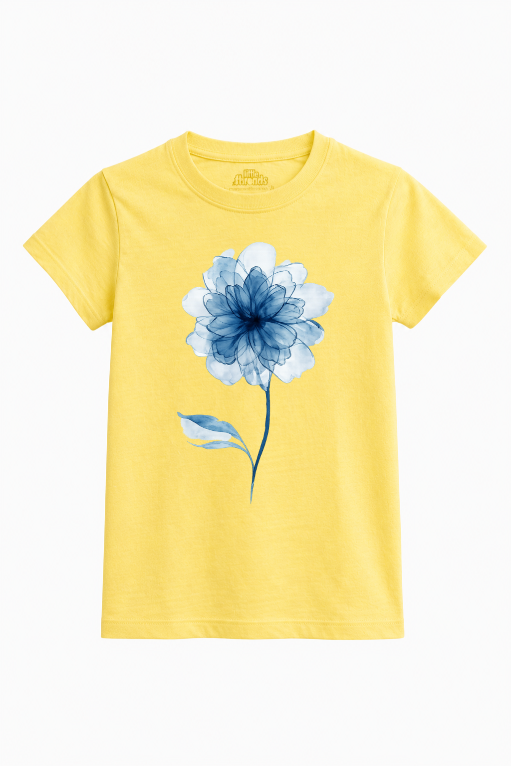 Azure Bloom Tee