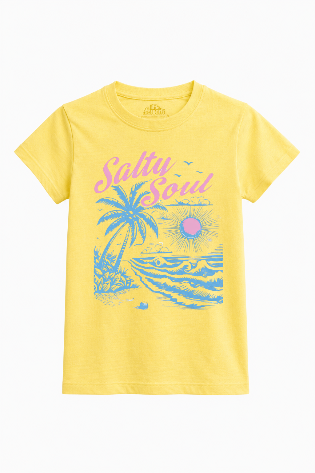 Salty Soul Beach Kids T-Shirt
