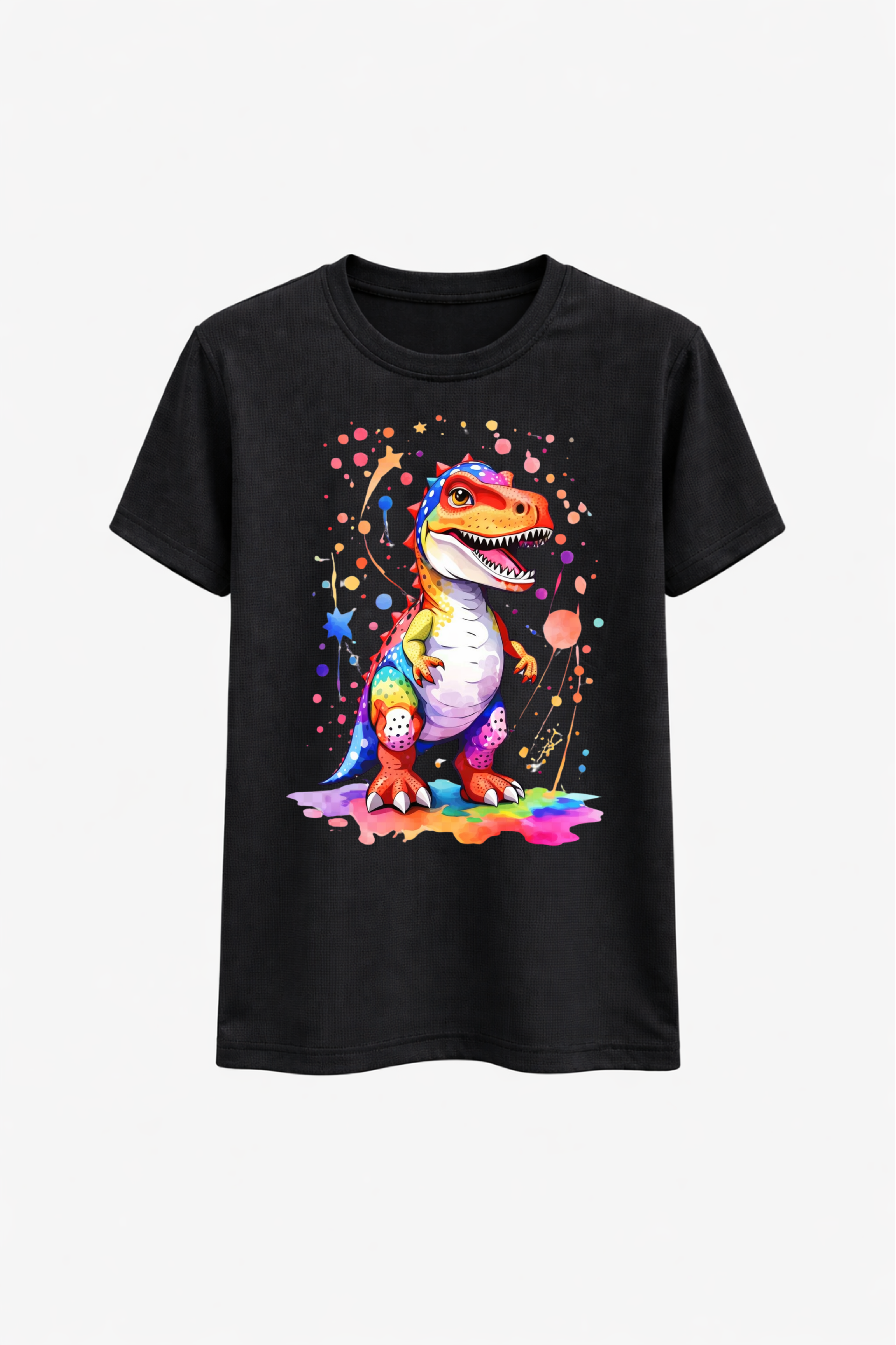 Rainbow Roar Dino Tee