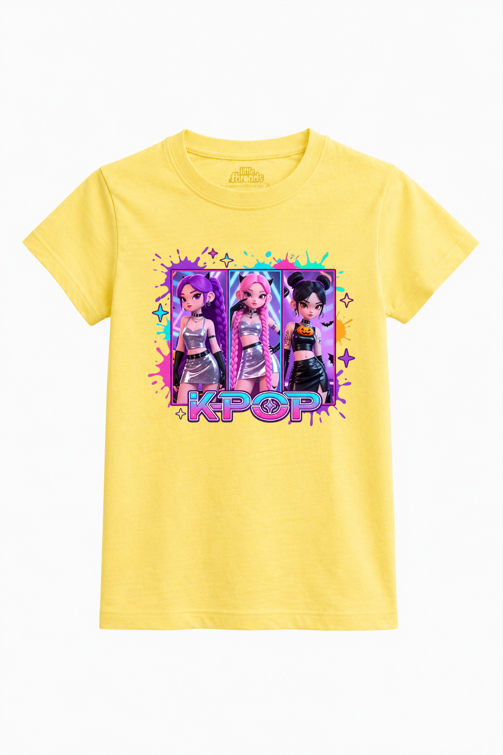 K-Pop Neon Queens Tee