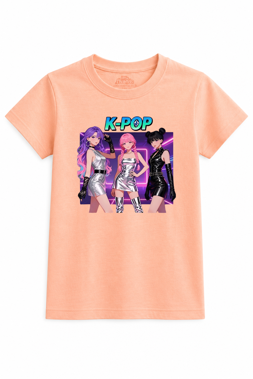 K-Pop Neon Queens Tee