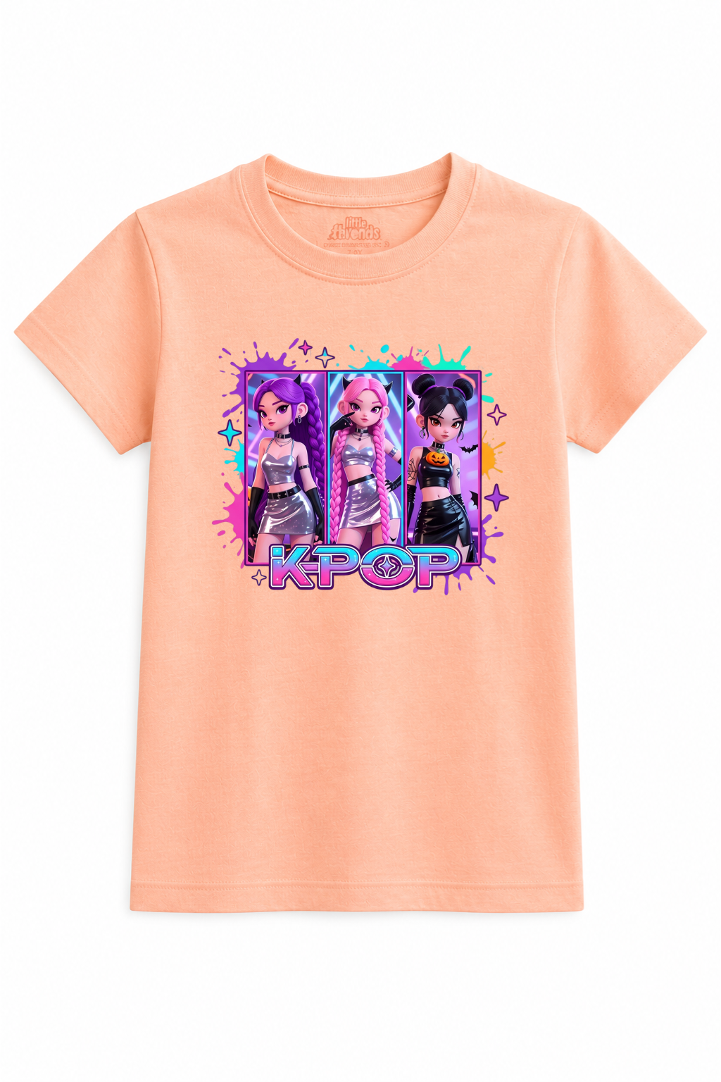 K-Pop Neon Queens Tee