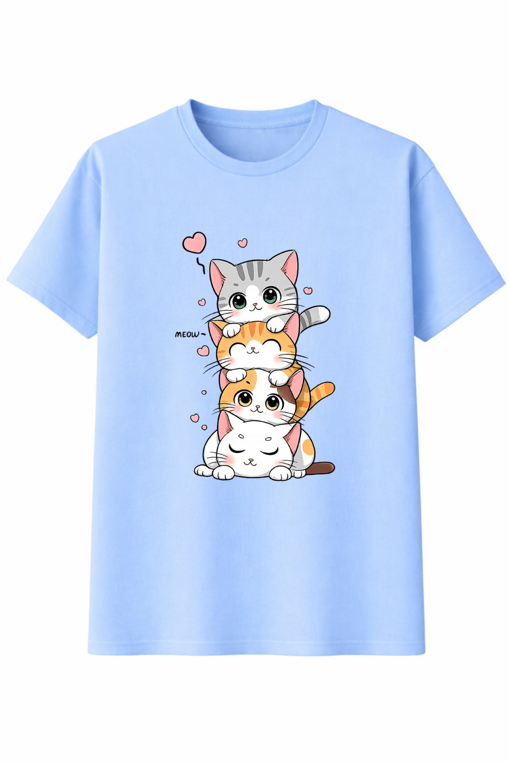 Purrfect Stack Graphic Tee