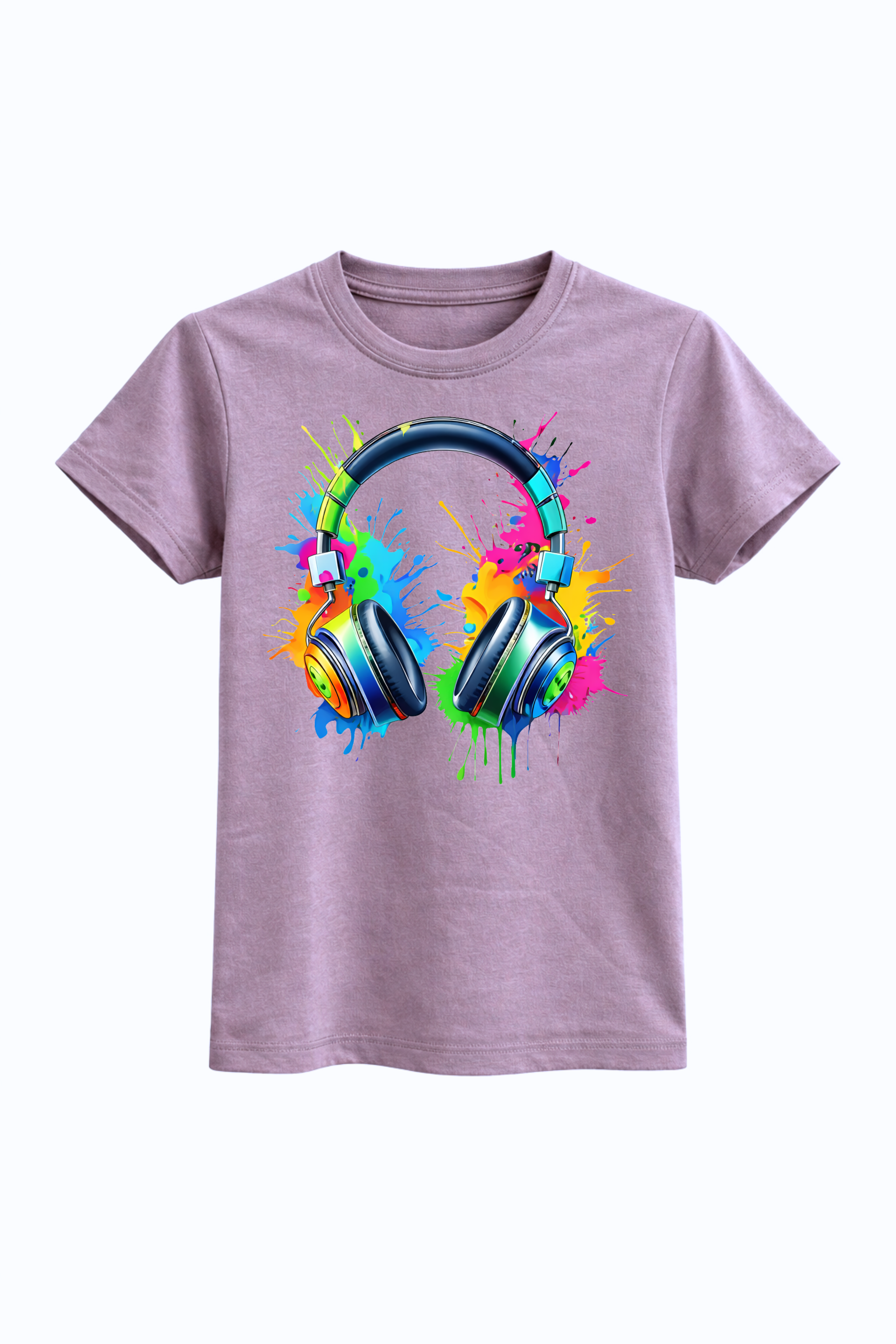Graffiti Style Headphones Tee
