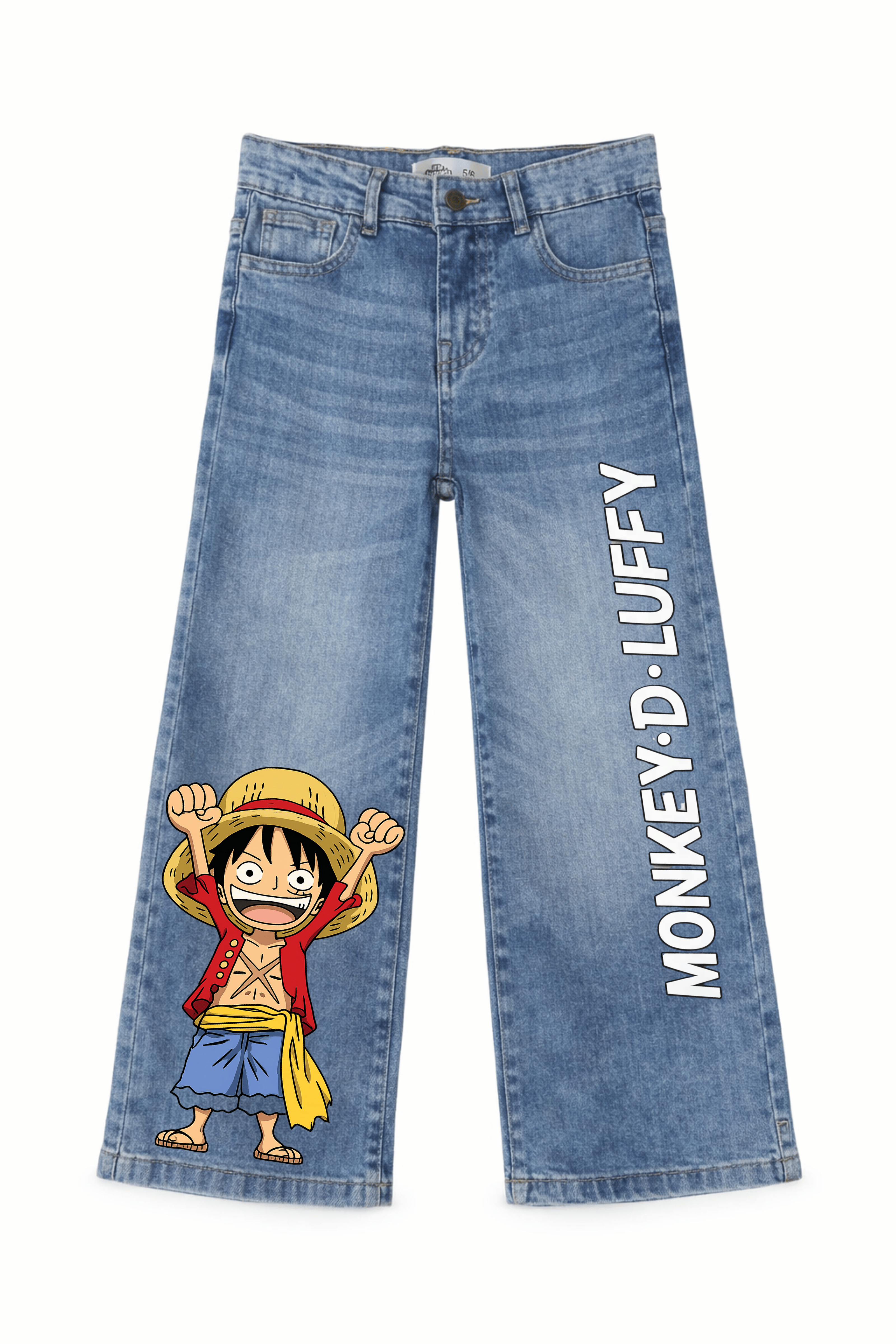 Junior Monkey D. Luffy Denim Jeans