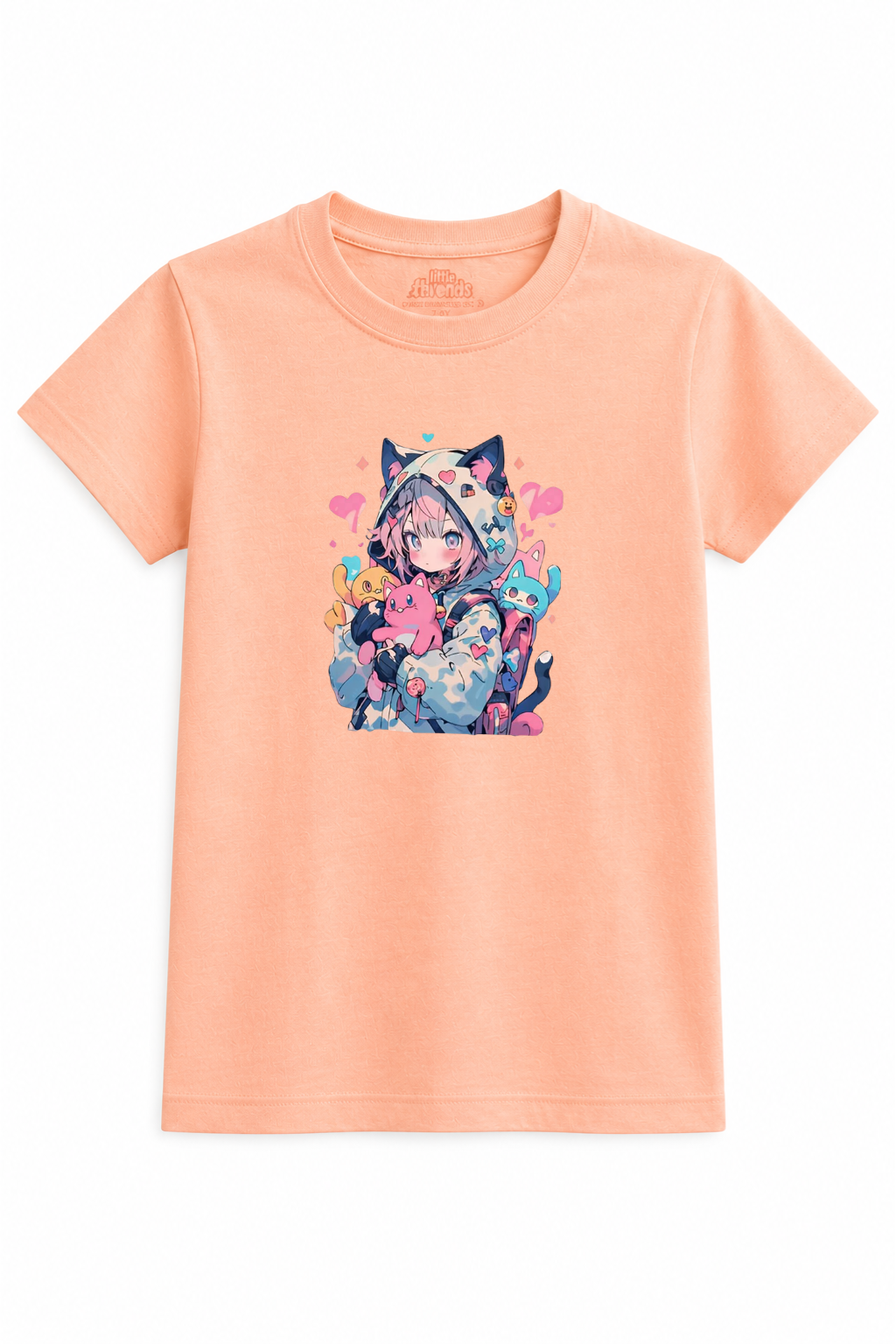 Kawaii Cat Girl Tee