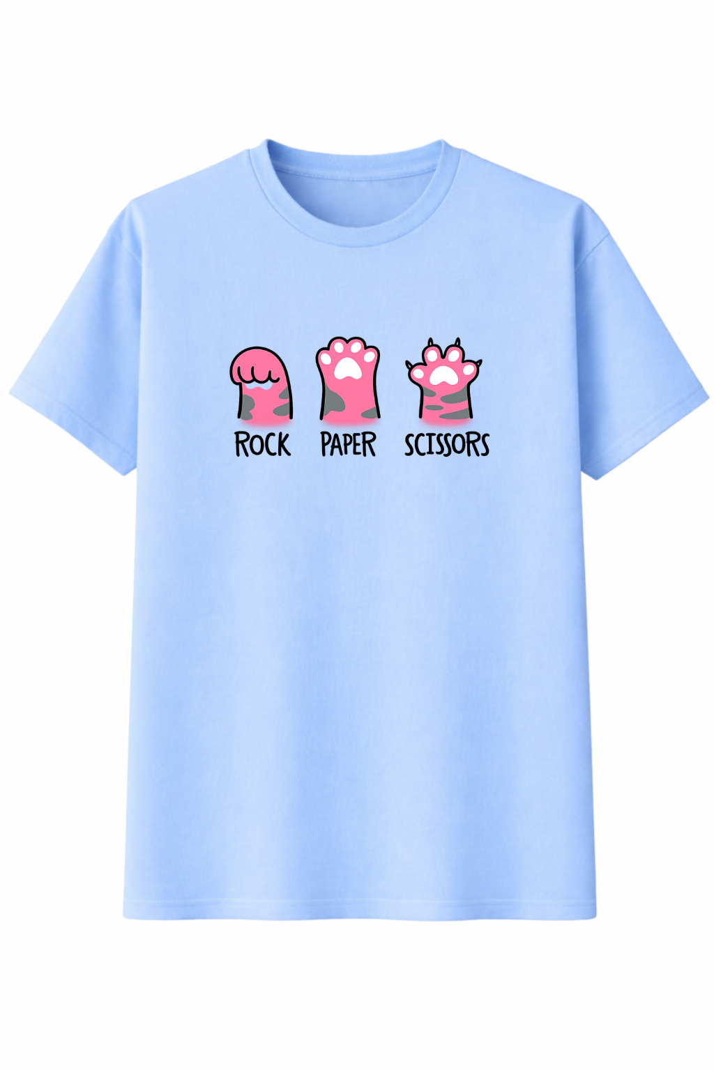Rock Paper Scissors Graphic Tee