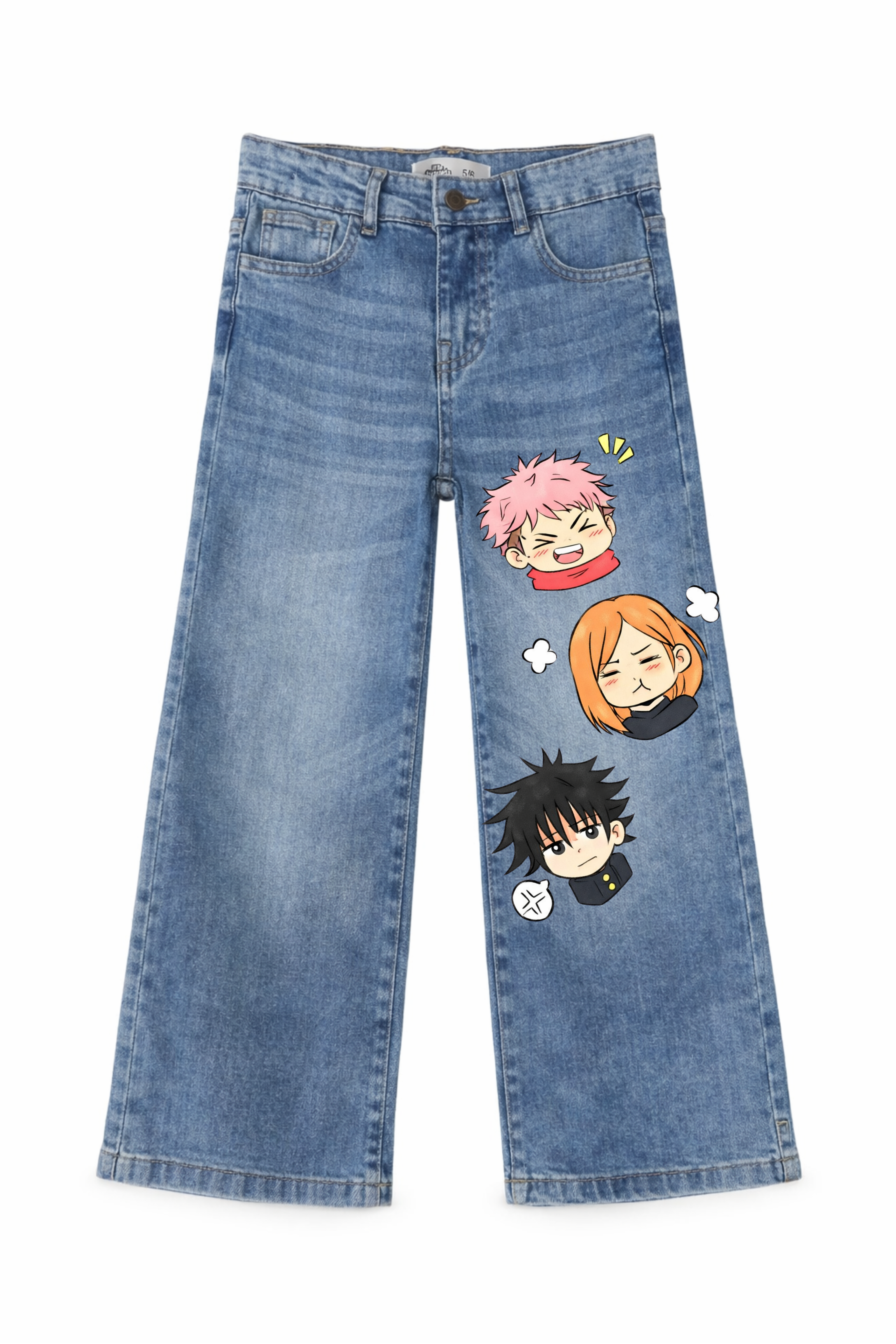 Chibi Squad Graphic Denim Jeans