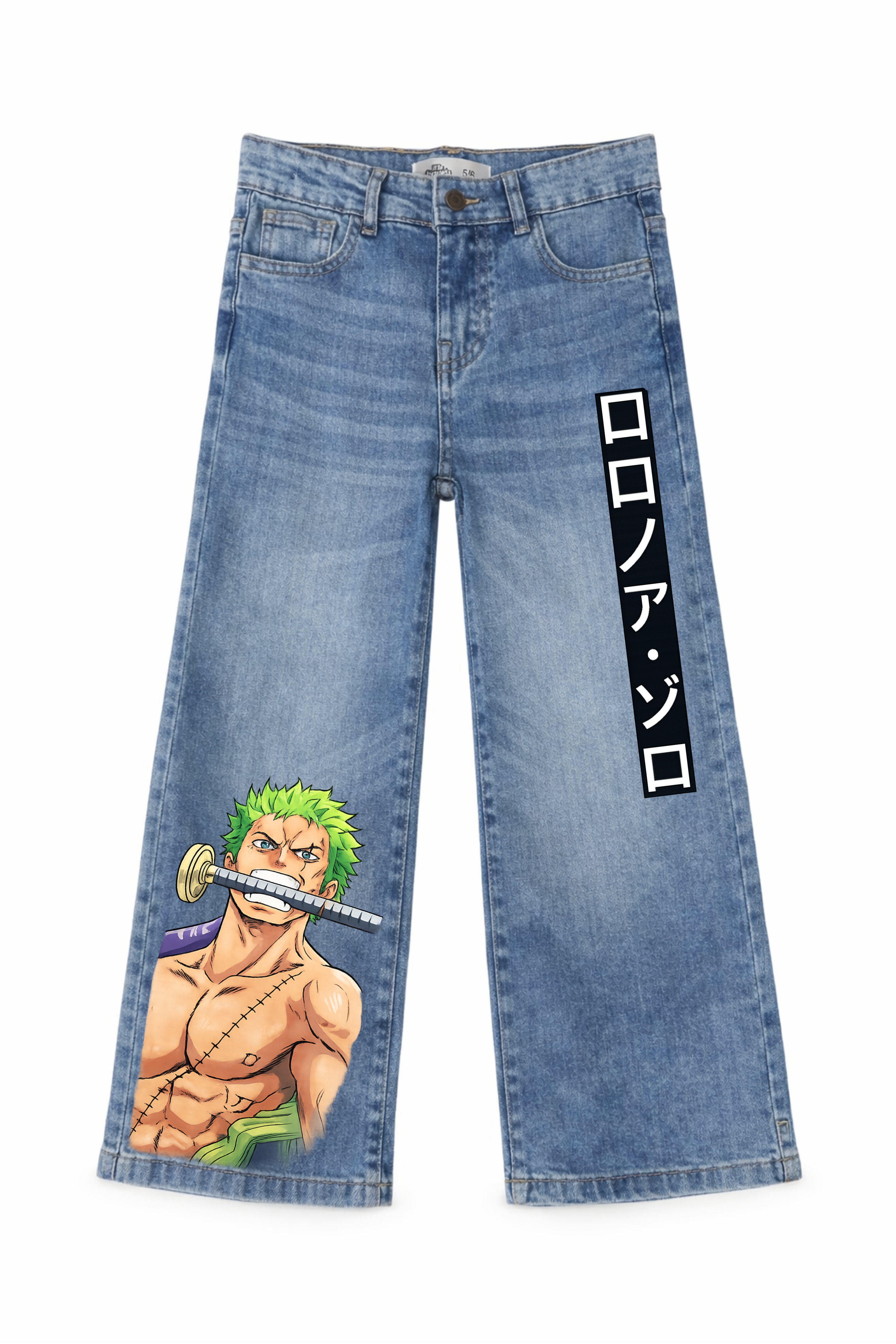 Anime Warrior Denim Jeans