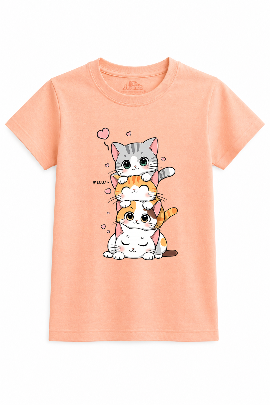 Purrfect Stack Graphic Tee