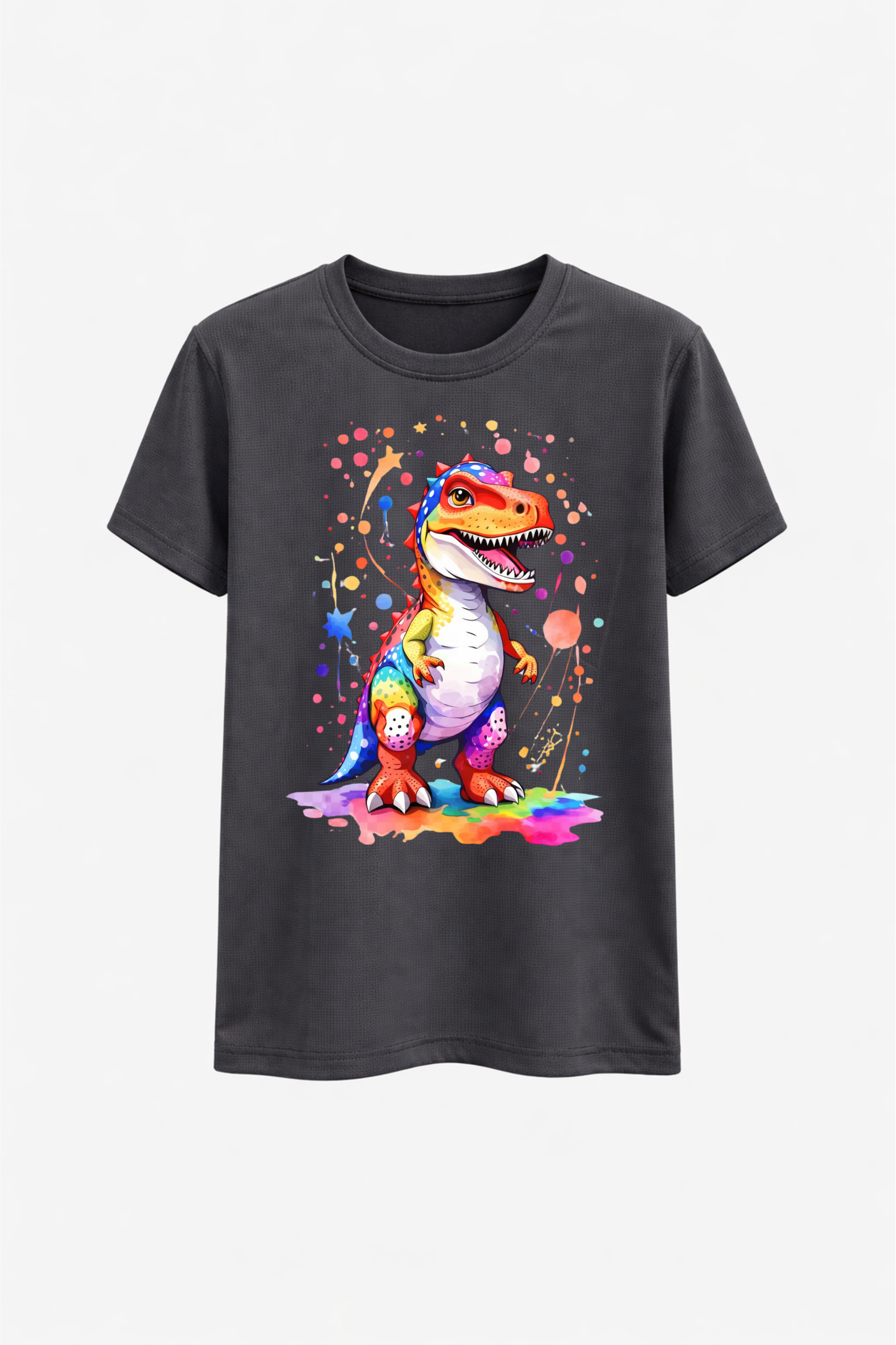 Rainbow Roar Dino Tee