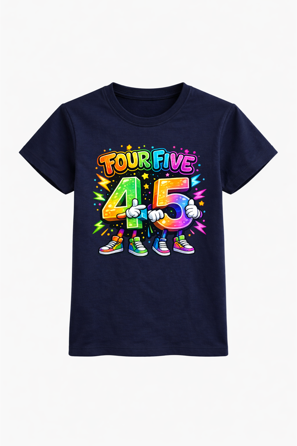 Four Five Friends Birthday Tee