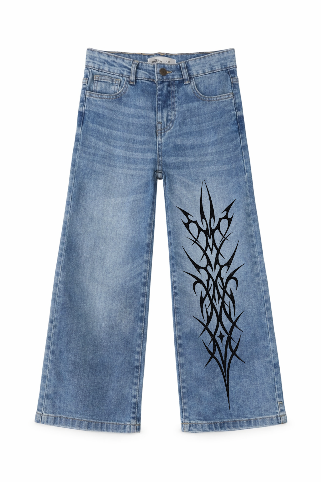 Shadow Tribe Graphic Denim Jeans