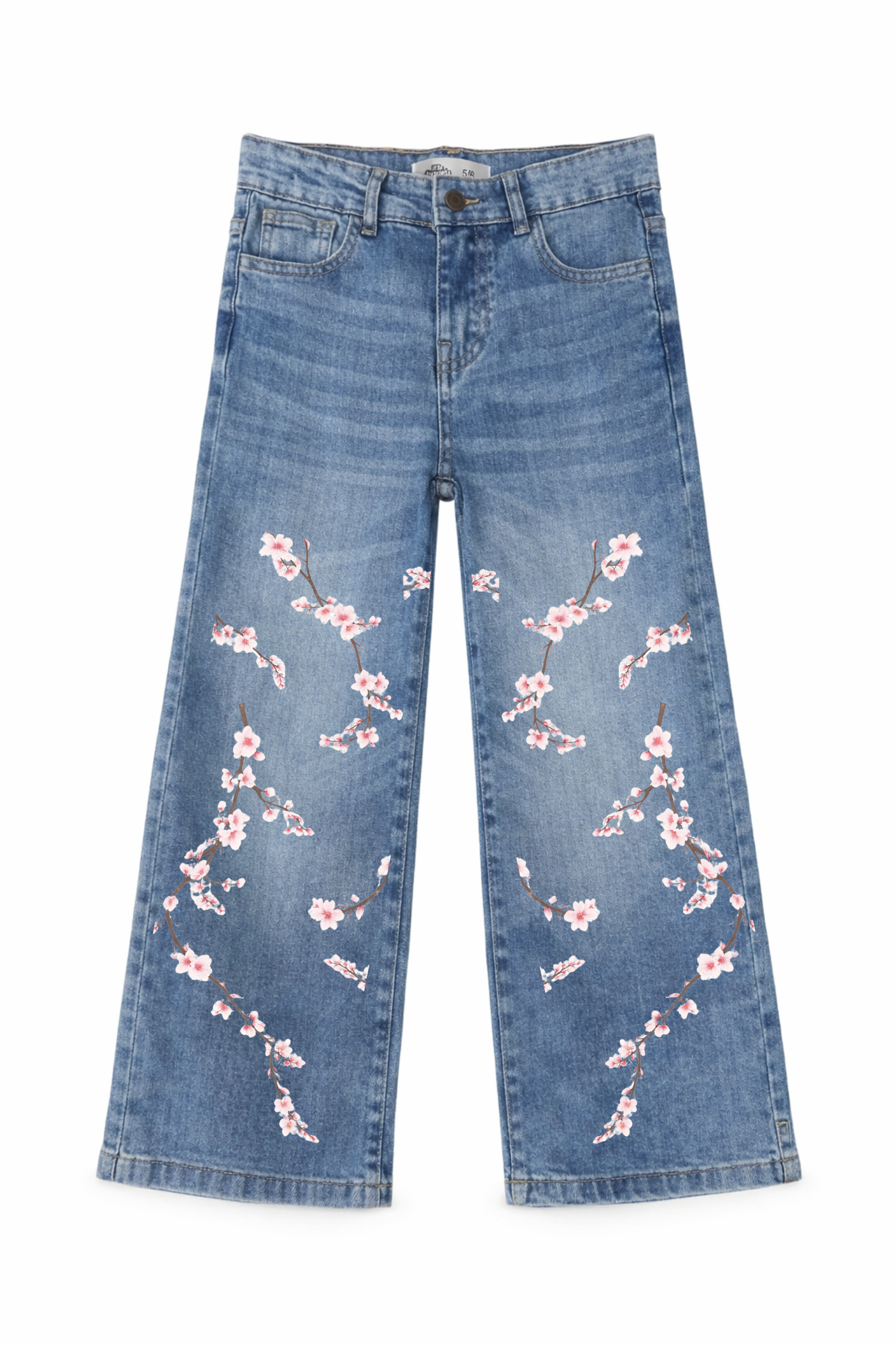 Cherry Blossom Wide Leg Pants