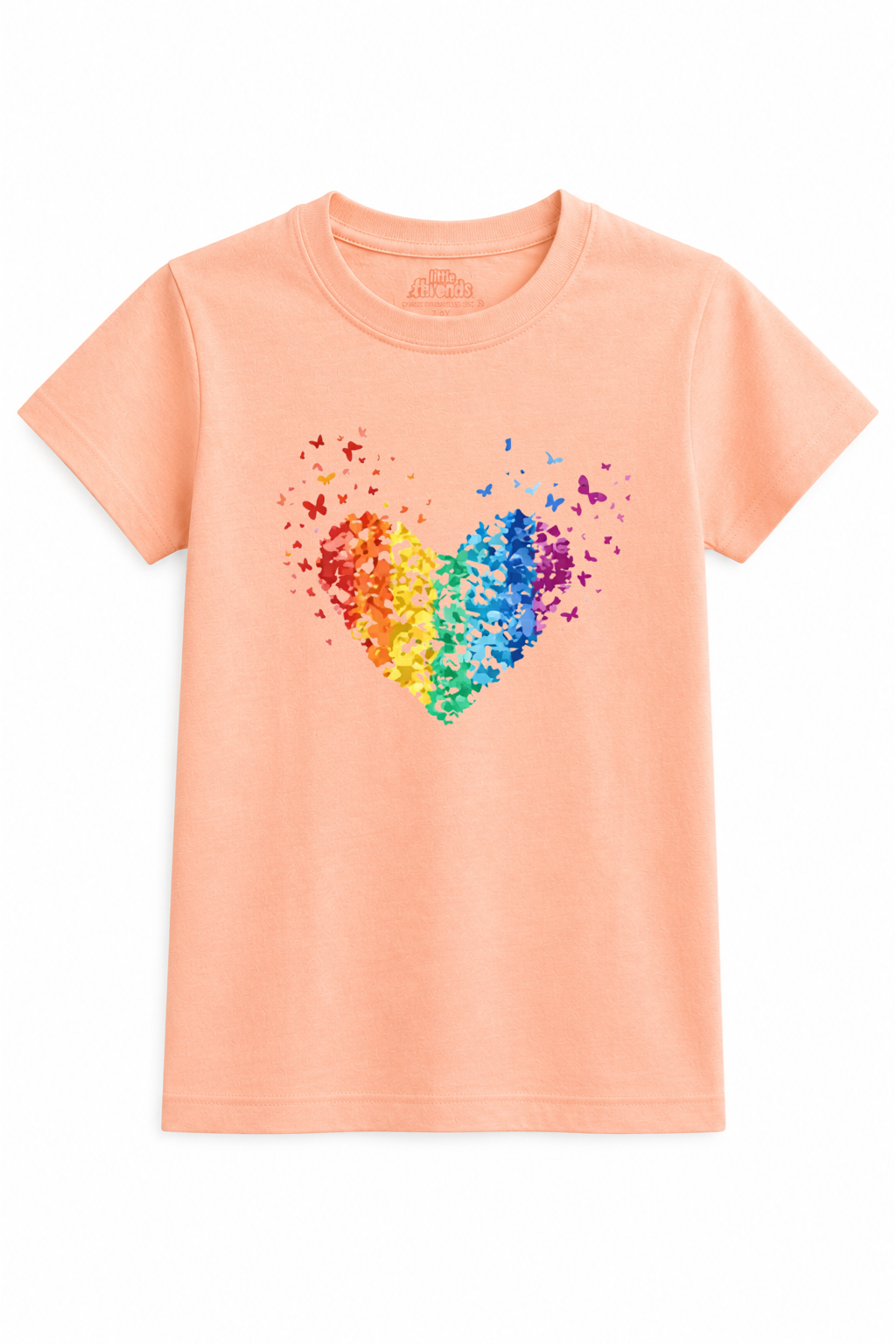 Rainbow Heart Tee