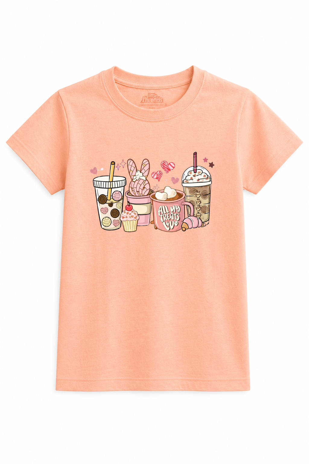 Cute Sweet Treats Girls Kids T-Shirt