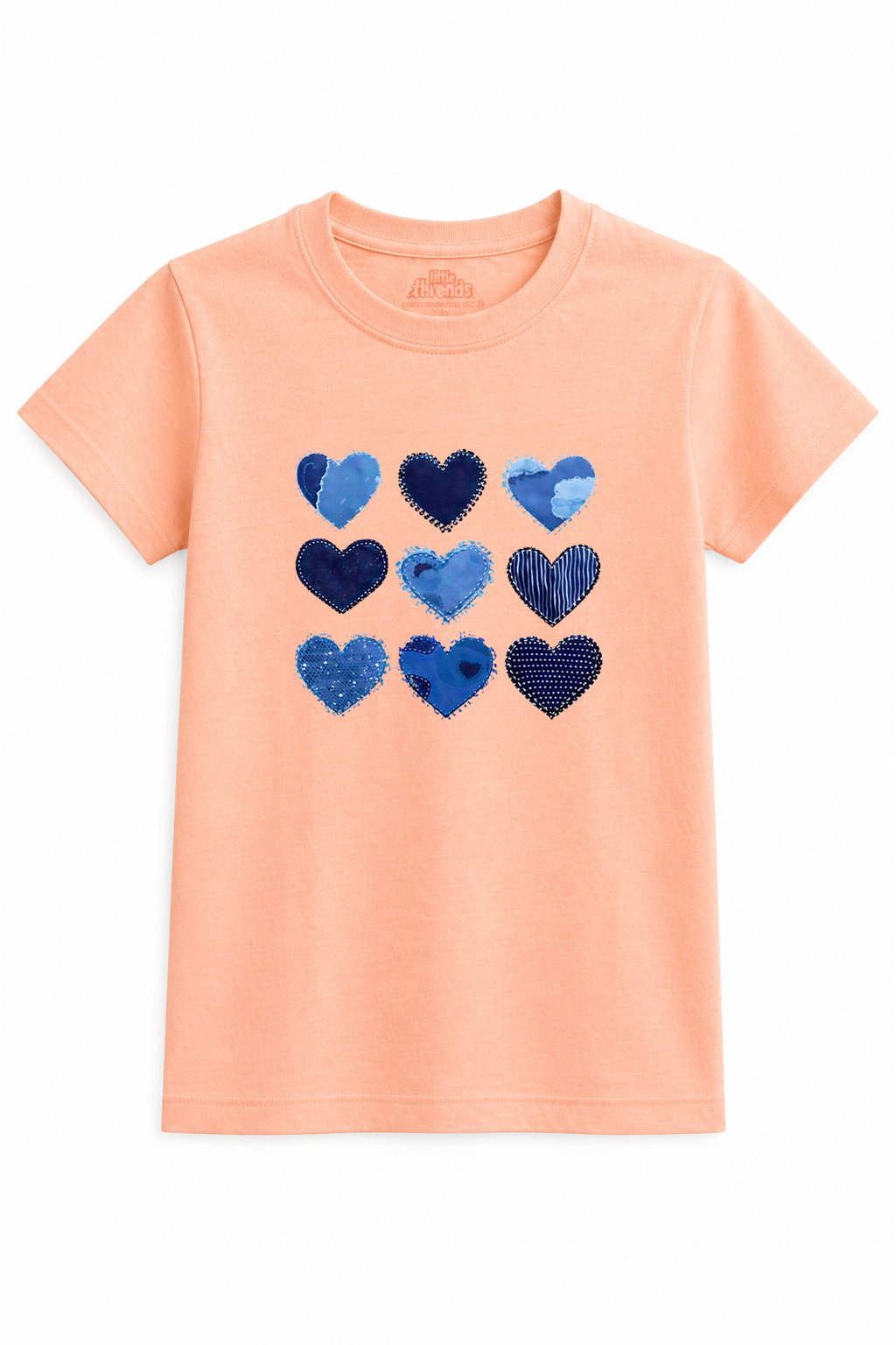 Denim Hearts Tee