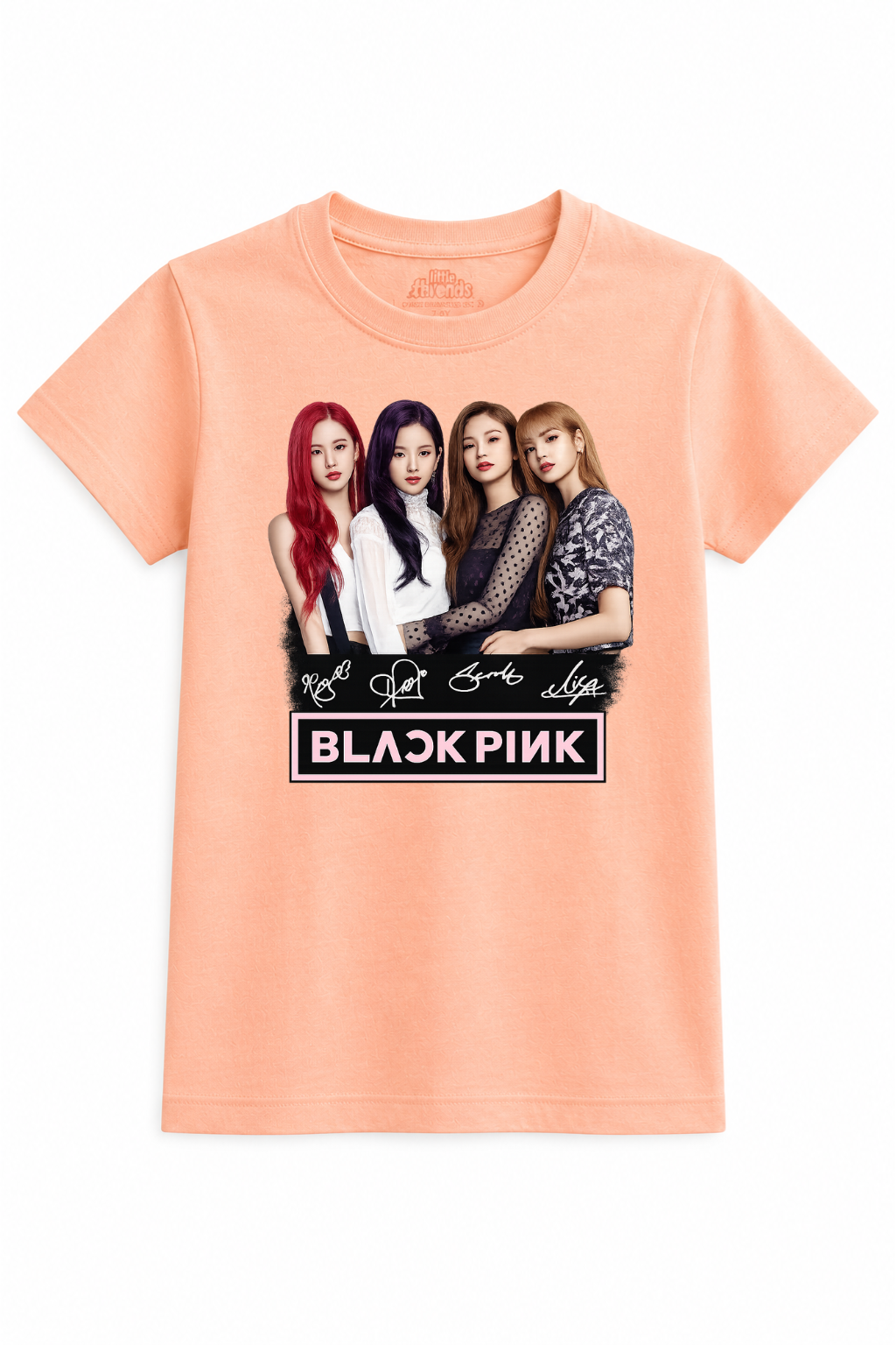 Black Pink Band Graphic Tee