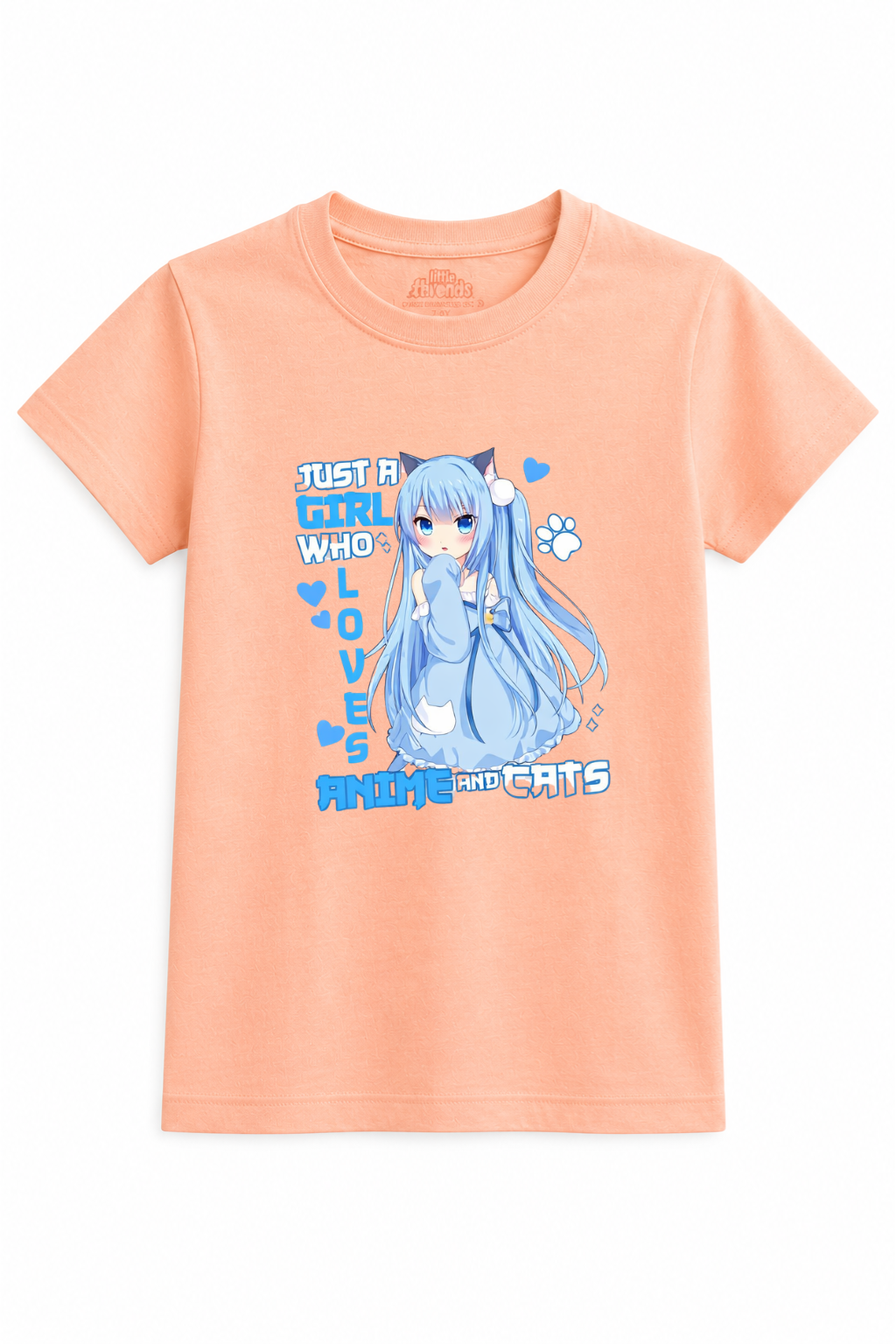 Anime Cat Lover Tee