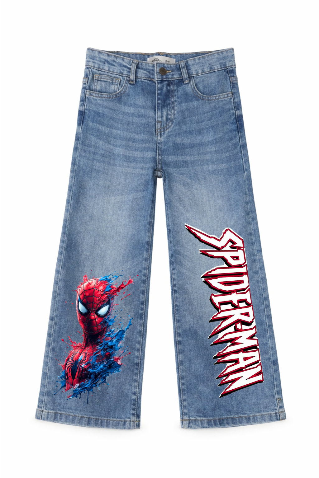 Amazing Spiderman Graphic Jeans