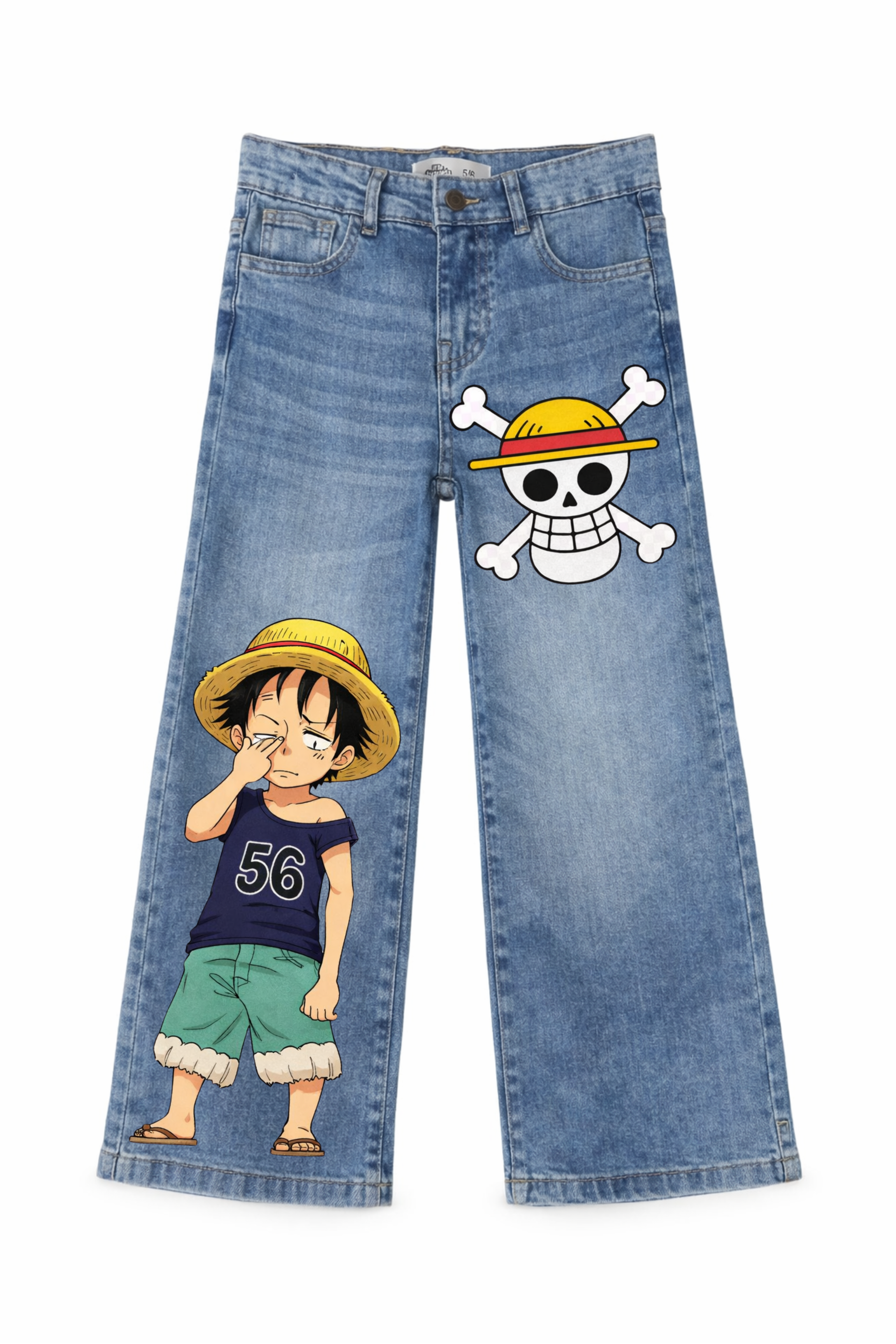 Mini Luffy Denim Jeans