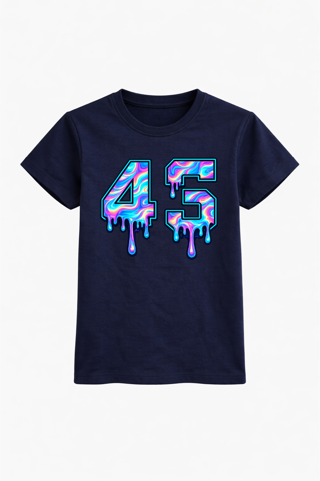 Four Five Digital Paint Print Tee