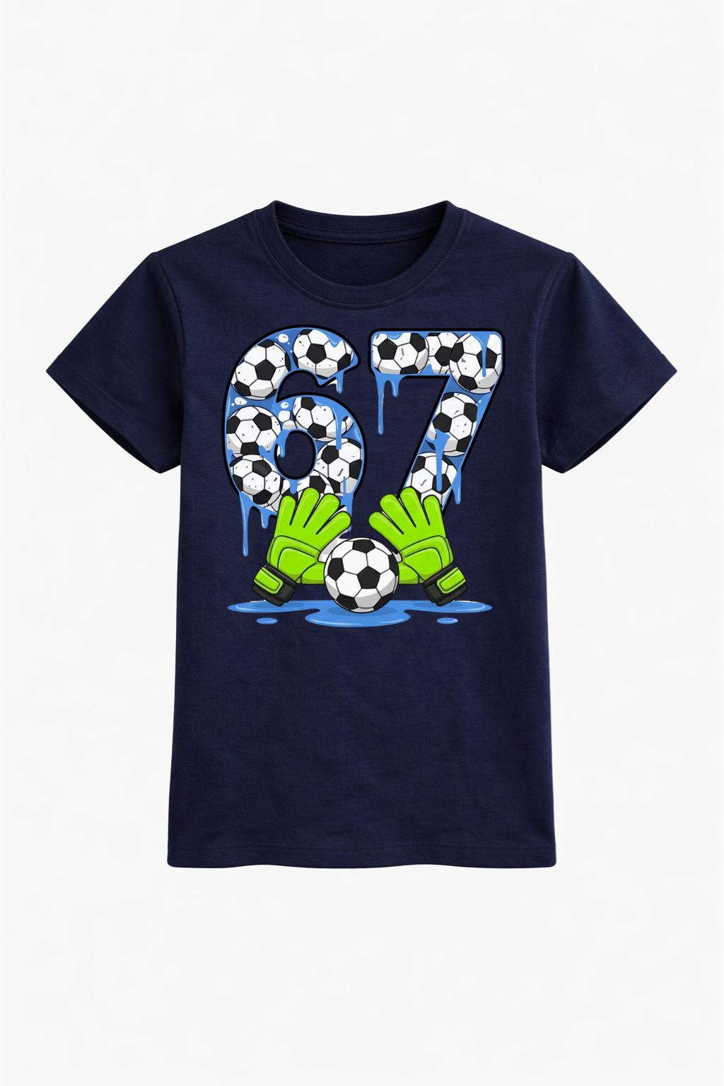 Goalkeeper 7th Birthday Soccer Tee