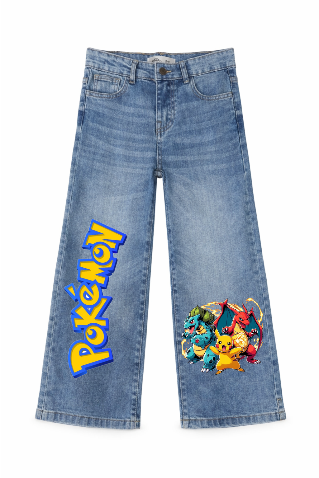 Pokemon Classic Graphic Jeans