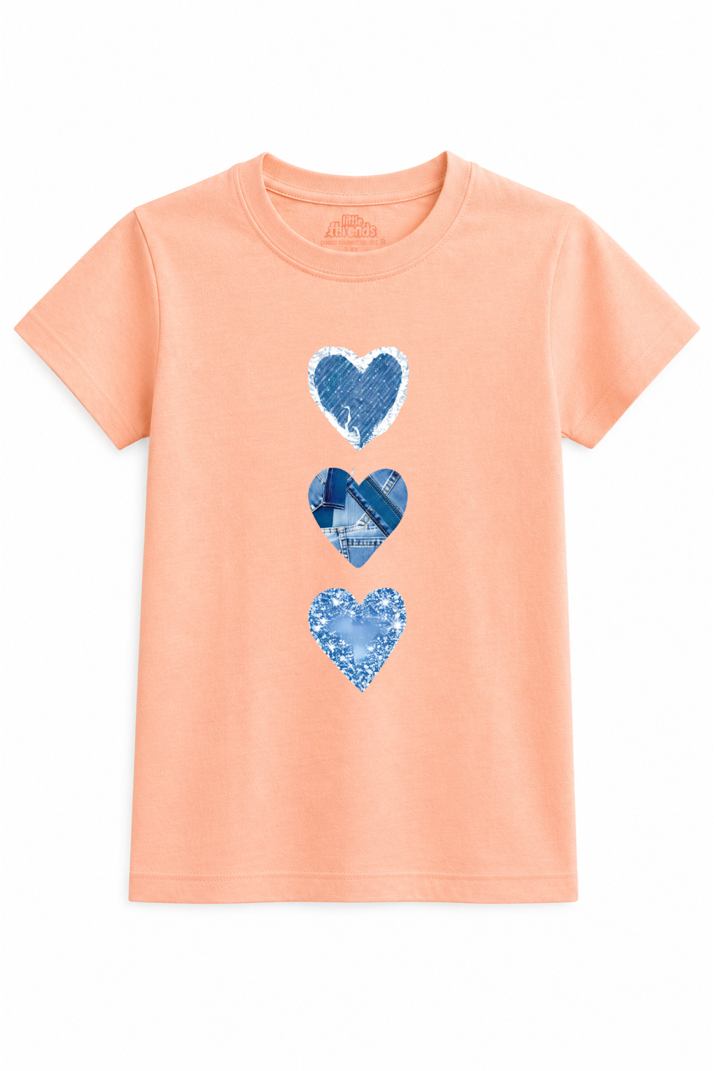 Denim Hearts Tee