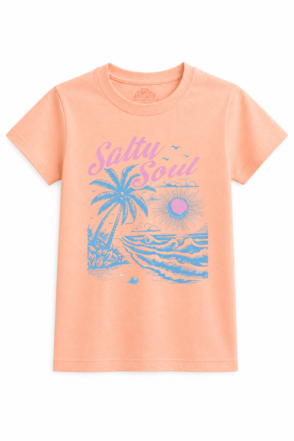 Salty Soul Beach Kids T-Shirt
