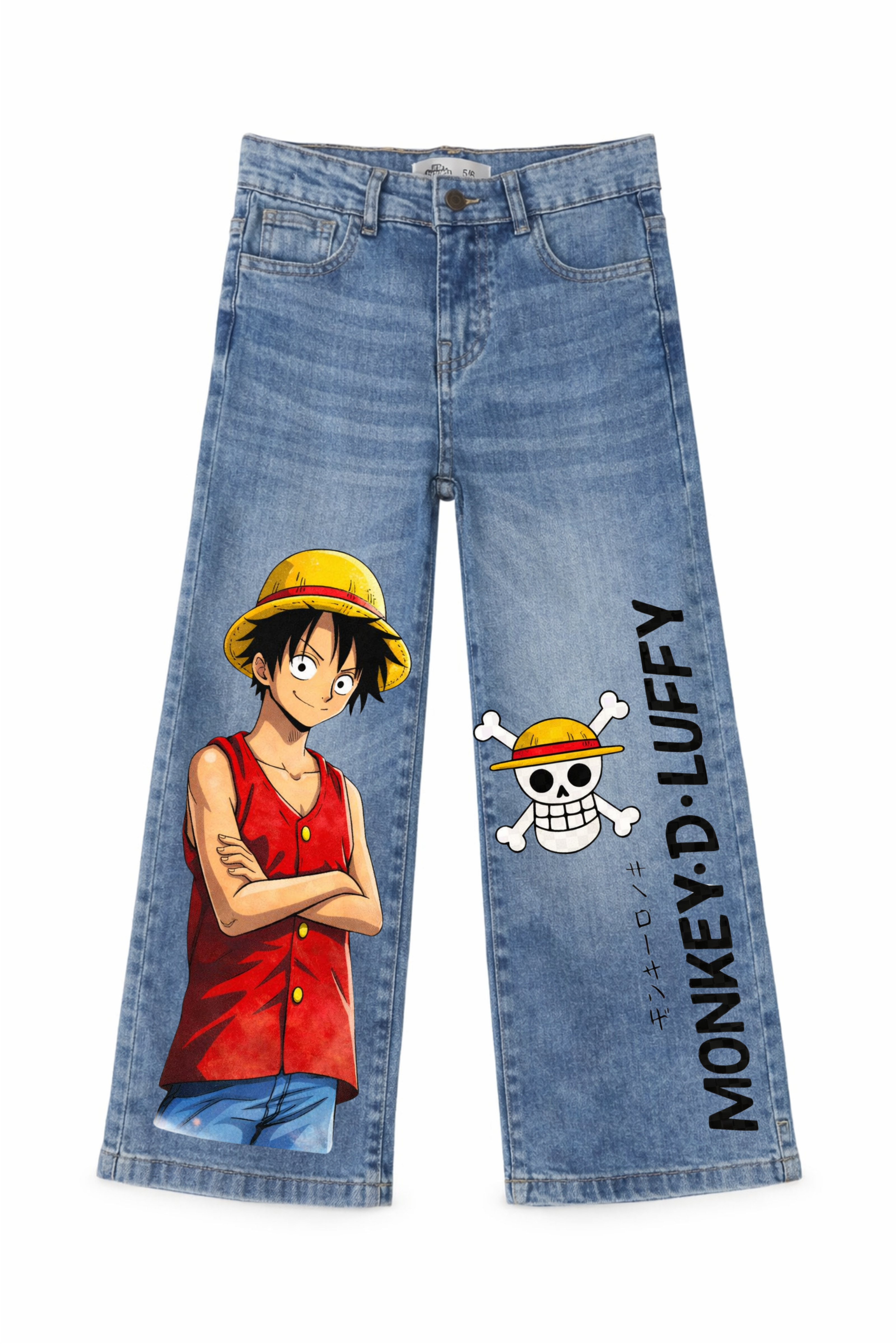 Monkey D. Luffy Denim Jeans