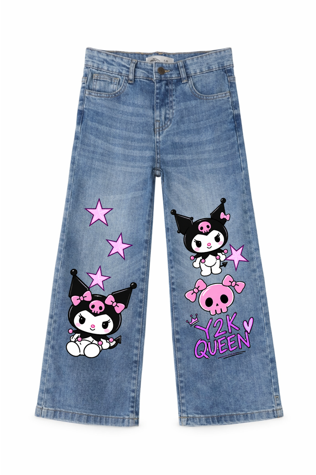 Kuromi Y2K Queen Wide Leg Jeans