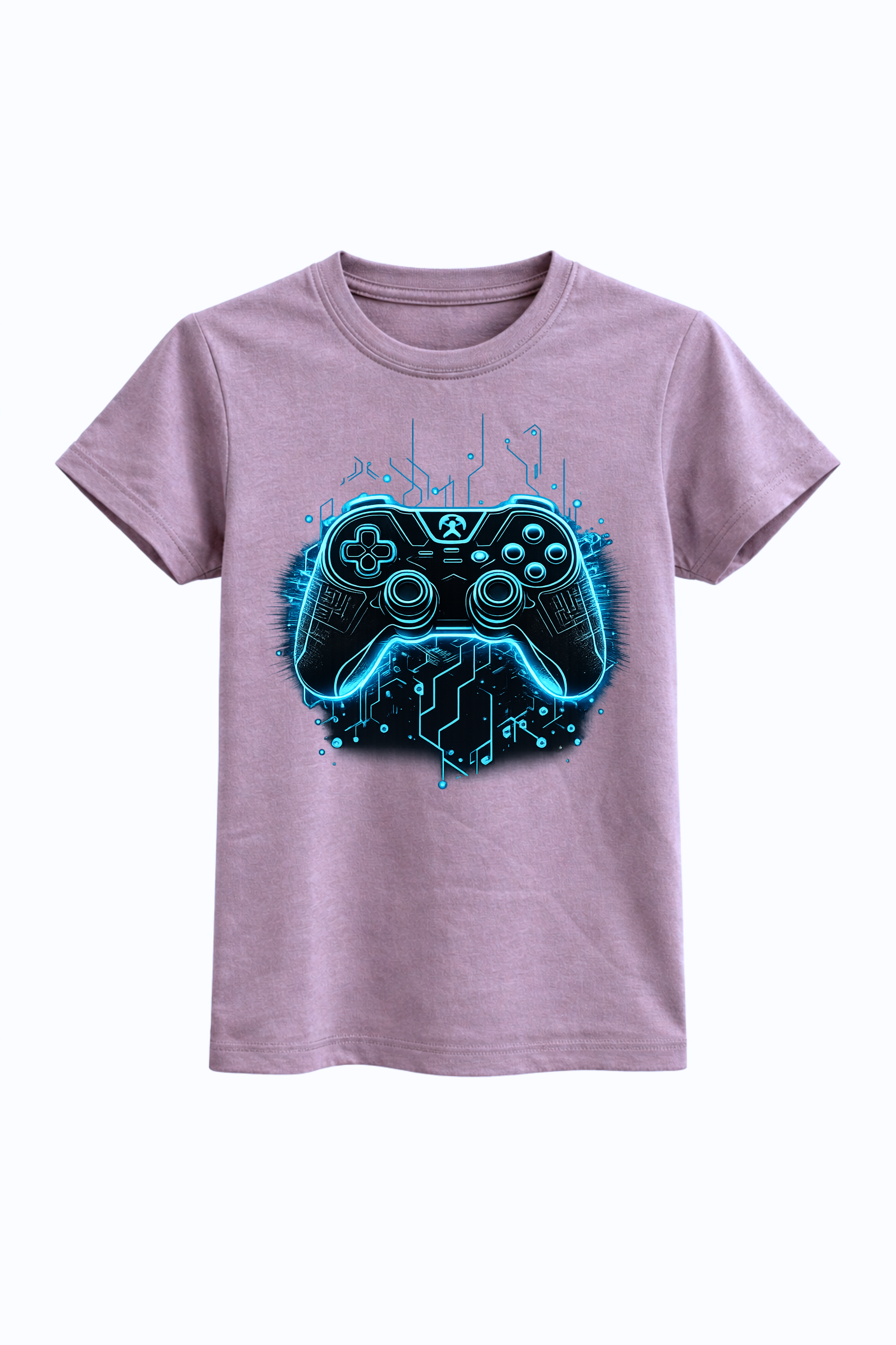 Luminous Blue 3D Graphic Tee
