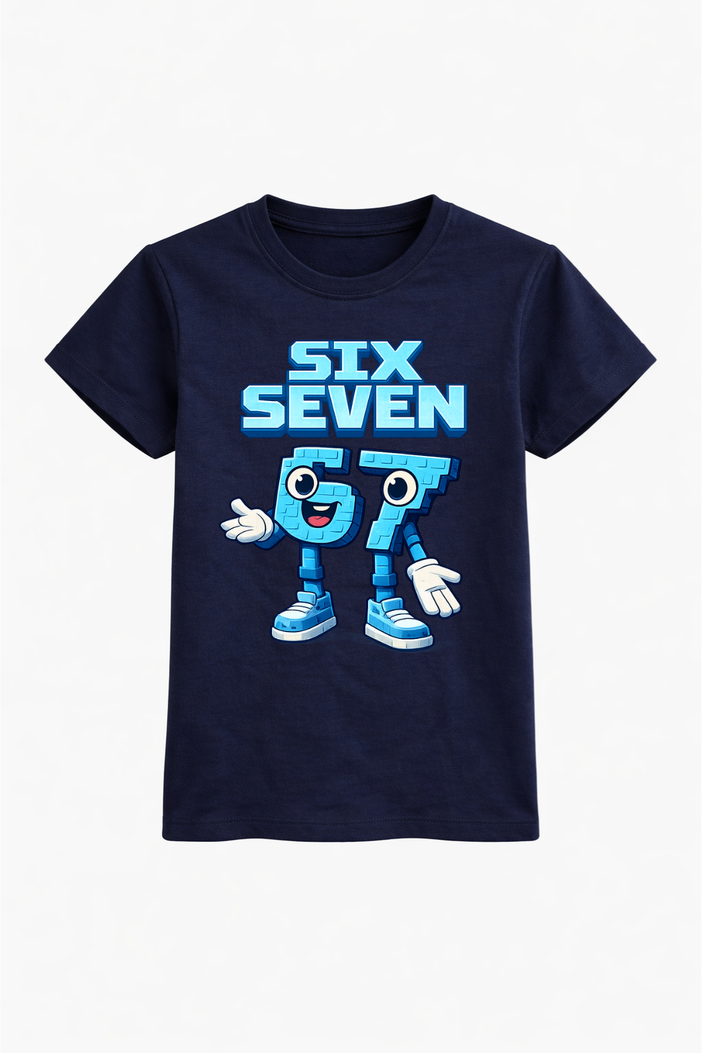 Six Seven Lego Style Graphic Tee