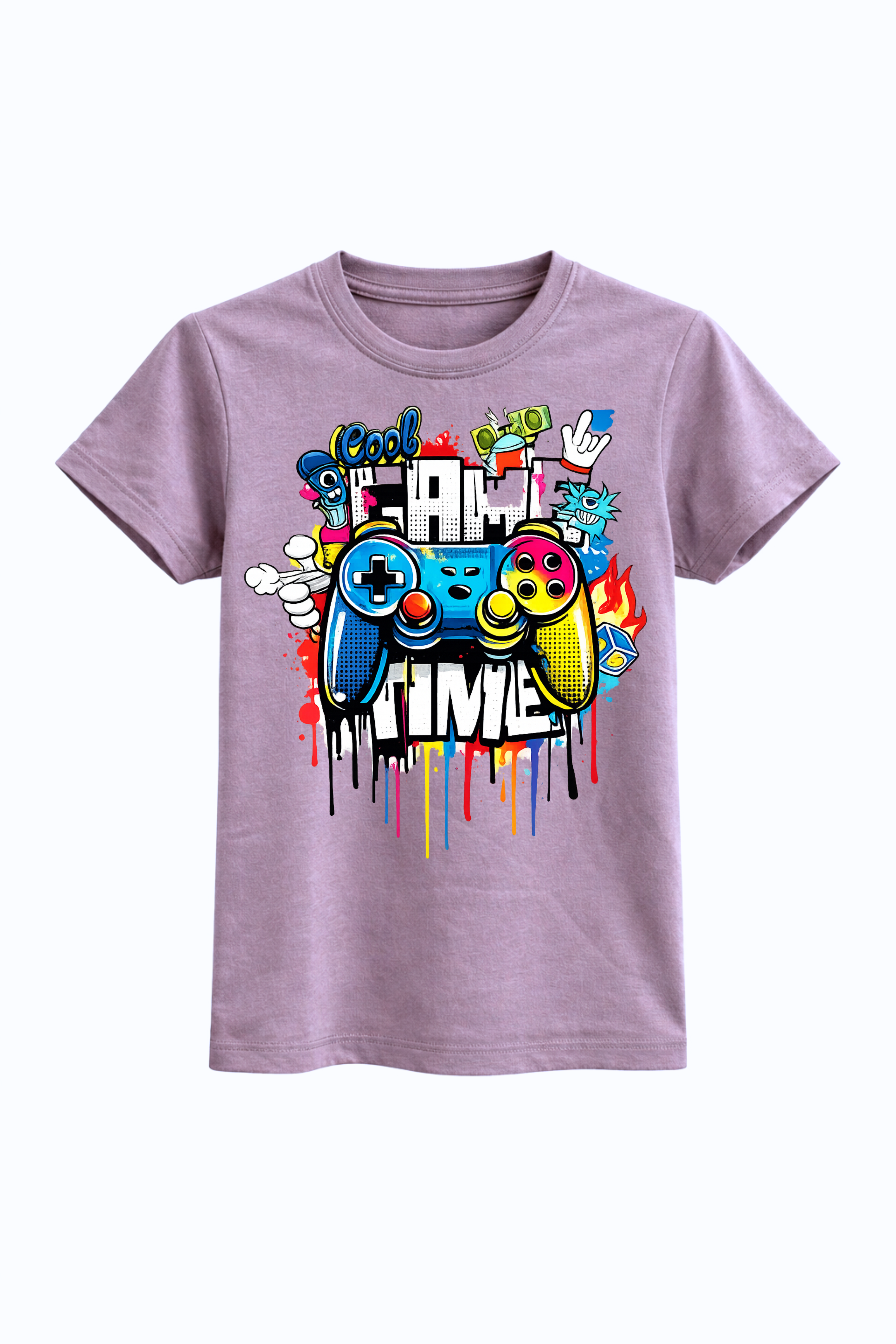 Graffiti Cool Game Time Graphic Tee