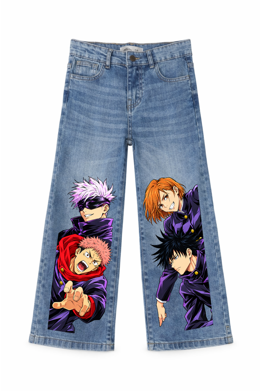 Jujutsu Squad Graphic Jeans