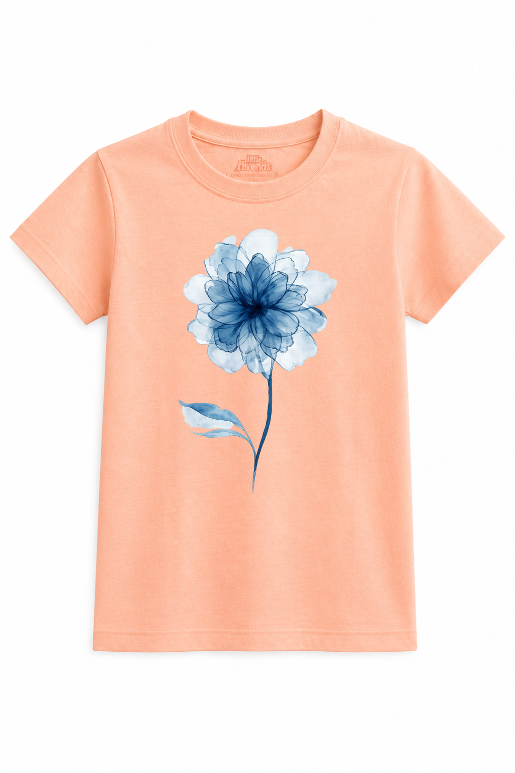 Azure Bloom Tee