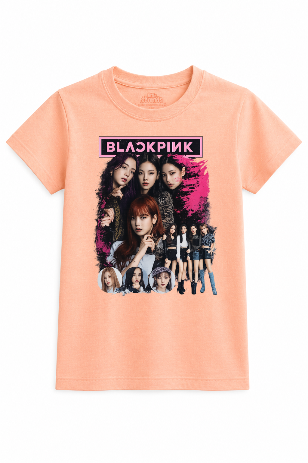 Black Pink Graphic Tee