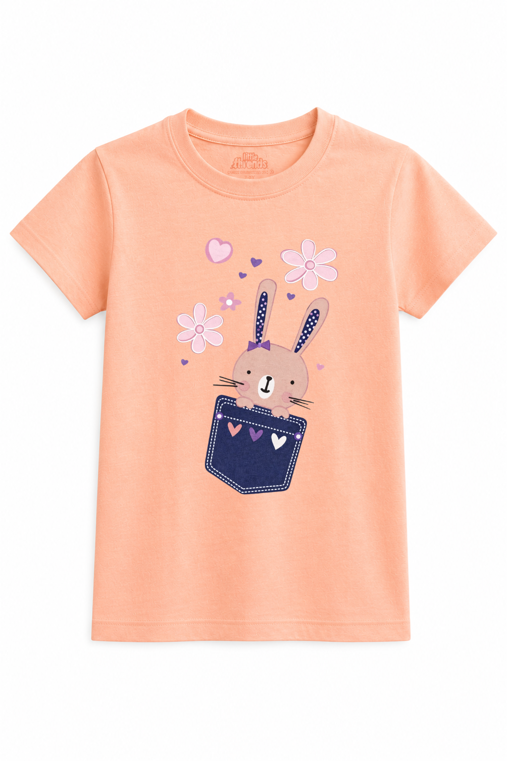 Cute Pocket Bunny Tee