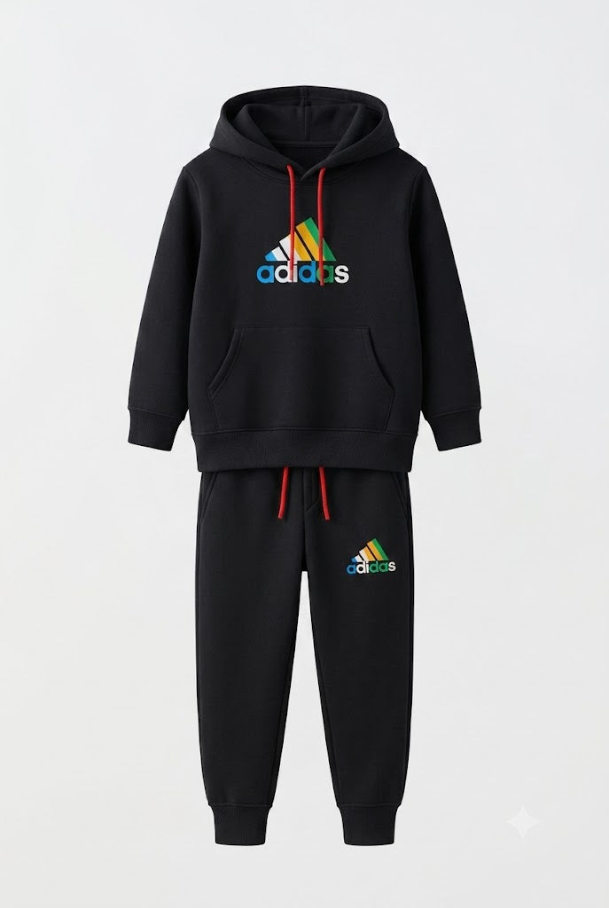 Premium Quality Adidas Black Fleece Suit