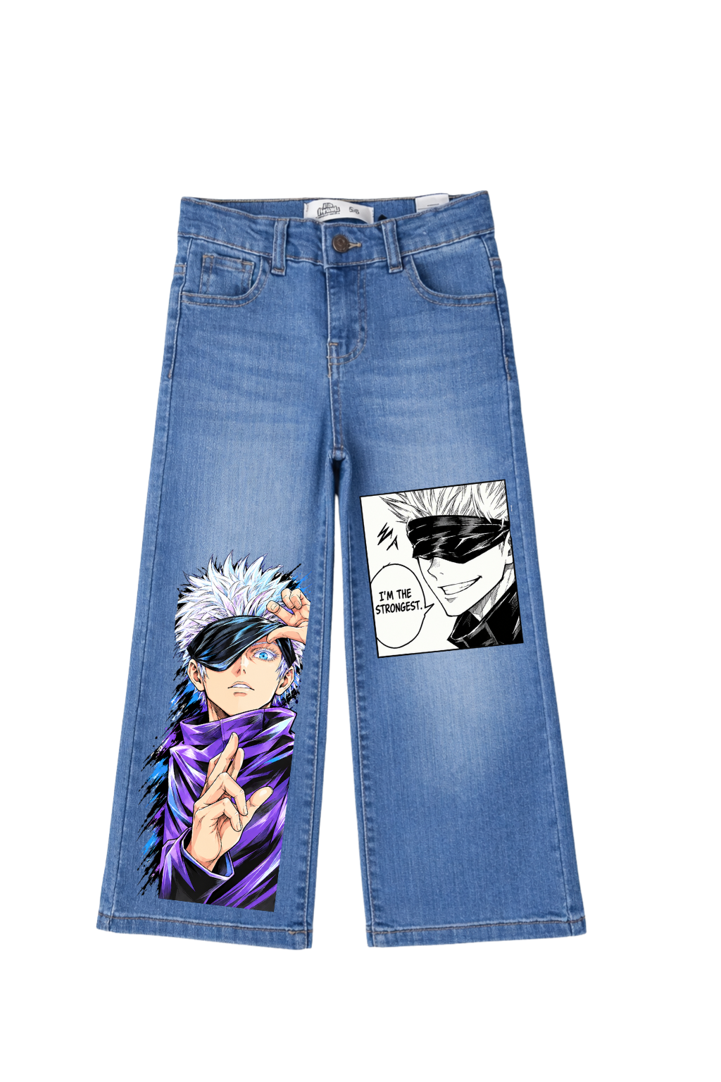 Gojo Strongest One Graphic Jeans