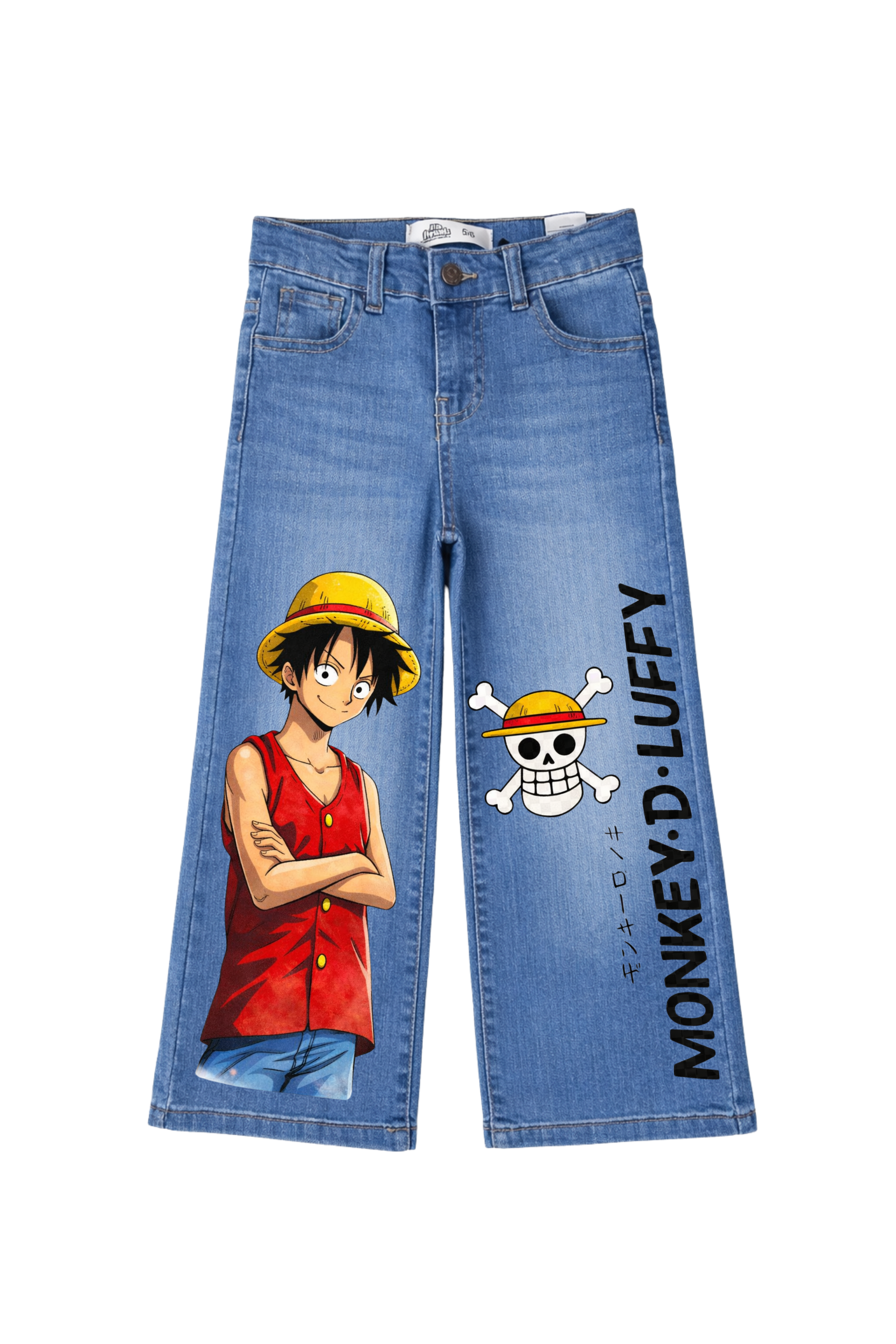 Monkey D. Luffy Denim Jeans