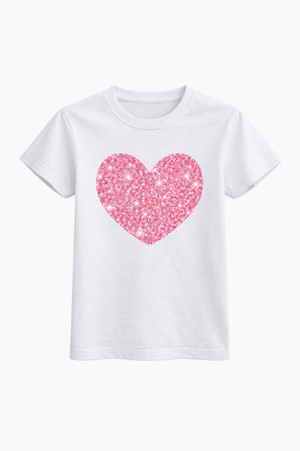 Glitter Heart Tee