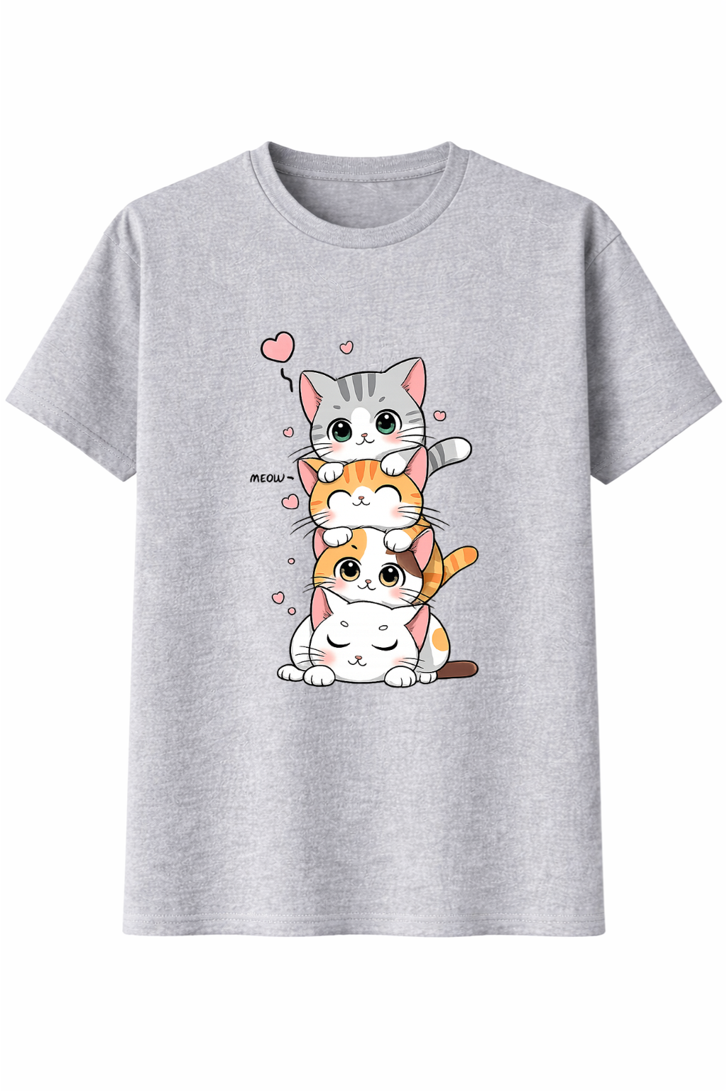 Purrfect Stack Graphic Tee